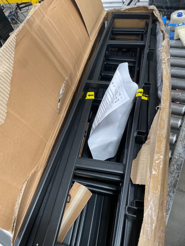 Photo 1 of **UNKNOWN IF MISSING HARDWARE**Zinus 9 Inch King Metal Smart Box Spring with Quick Assembly, Mattress Foundation, Strong Metal Frame, Easy Assembly