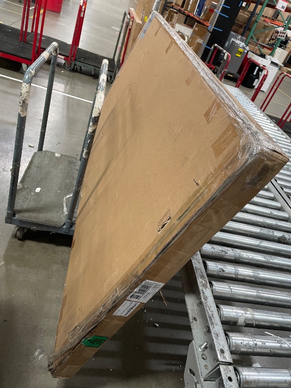 Photo 1 of **DAMAGE TO BOTTOM OF DOOR** JUBEST 36"x86" Concealed Sliding Barn Door with Soft Close Hardware Kit, Light Brown Hidden Door for Opening 28"-32"x84", Waterproof and Modern, Smooth Sliding, for Interior Using, Widely Used