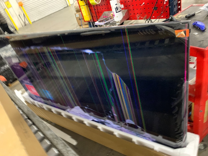 Photo 1 of *****BROKEN SCREEN, PARTS ONLY****TCL 85 Inch Class QM6K Series | Mini LED QLED 4K HDR | 85QM6K, 2025 Model | 120HZ-144HZ High Brightness Smart Google TV Dolby Atmos Onkyo Audio | Voice Remote Alexa Gaming Streaming Television