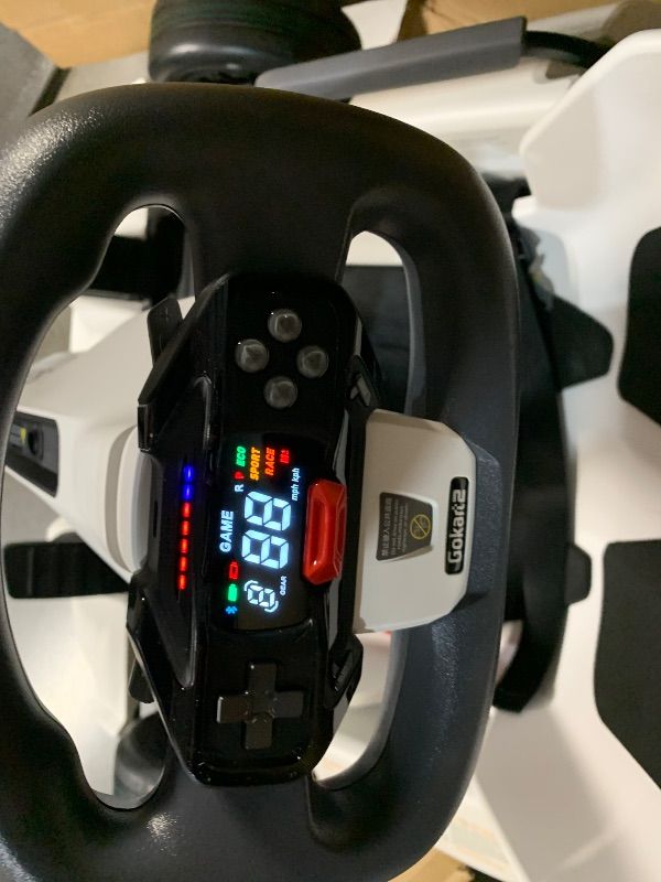 Photo 1 of (MISSING BACK WHEELS AND CHARGER) Segway Gokart Kit2 - Immersive Electric Go-Kart Racing Experience with 360 Haptic Feedback, Auto-Centering Steering, Adjustable Chassis | Compatible with Ninebot S, S2, and S Max (Sold Separately)
