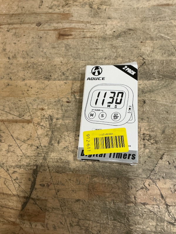 Photo 1 of 2 Pack Kitchen Timers Loud Ring Digital Timers for Cooking Magnetic Pink