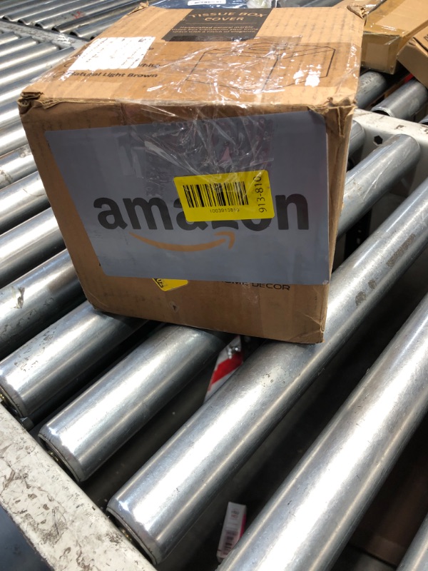 Photo 1 of ***DAMAGED - SEE NOTES/PICTURES*** WORHE Tissue Box Cover Italy Natural Marble Heavy Duty Square Facial Toilet Paper Holder for Bathroom Living Room Bedroom Dresser Kitchen Minimalistic Office Home Decor Black (WH013)