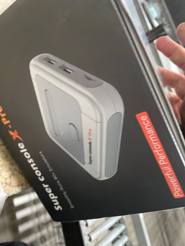 Photo 1 of **PARTS ONLY** Super Console X Pro Retro Game Console with 117000+ Games, 4K TV HD/AV Output Video Game Console, TV & Game System in 1,Compatible with 63+ Emulators,with 2 Wireless Controllers