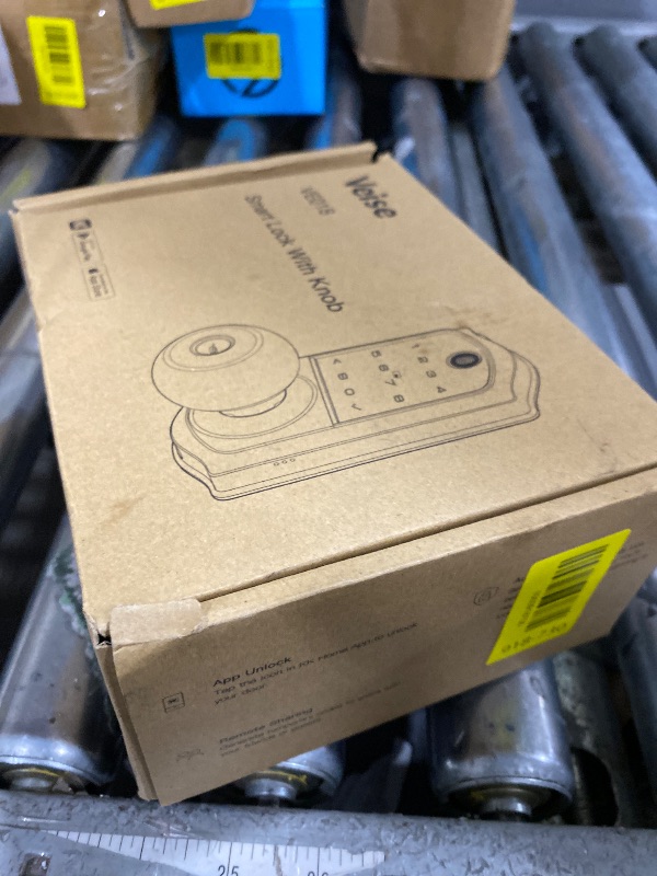 Photo 1 of ***************FOR PARTS ONLY- didn’t have the keys nor remote controls************
Veise VE018 Smart Knob Handle Lock - Fingerprint, App Control, Keyless Entry for Front Door and Bedroom, Electronic Digital Keypad, Auto Lock, Remote Access Sharing, IP55