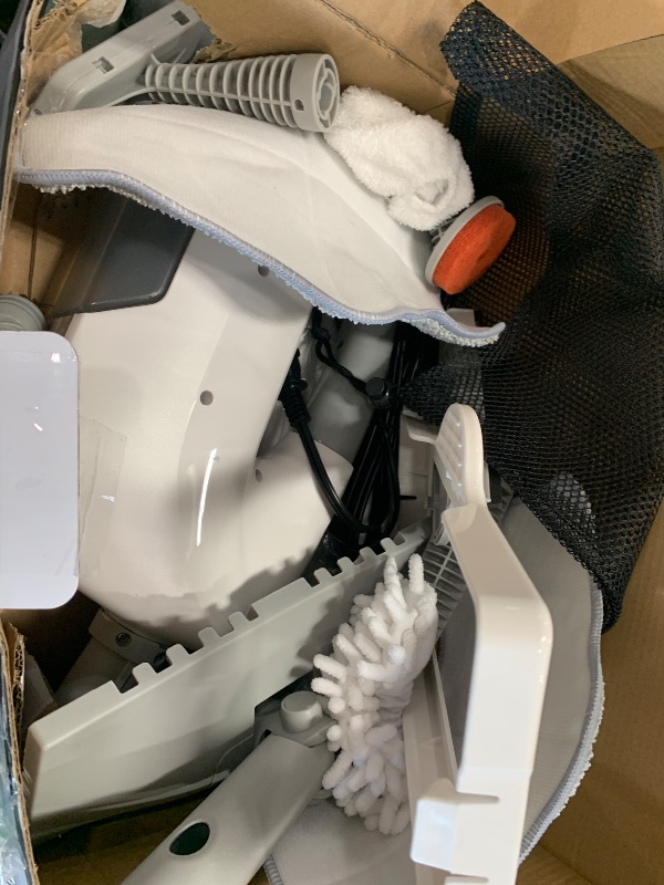 Photo 1 of ** FOR PARTS ONLY ** 
10-in-1 Steam Mop, Detachable Handheld Steam Cleaner, Multi & Up Steamer for Cleaning with 350ml Tank,10s Heat-Up, 23Ft Cord, 248°F 1200W Powerful Floor Steam Mop for Hardwood Floors, Grout, Carpet