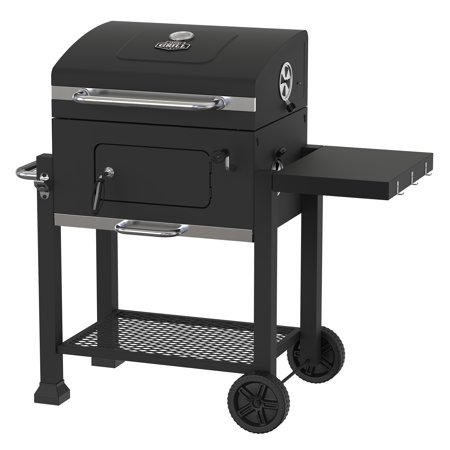 View 1 of *** PARTS ONLY *** Expert Grill Charcoal Grill 24 Inch Heavy Duty Charcoal Grill with Wheels Black