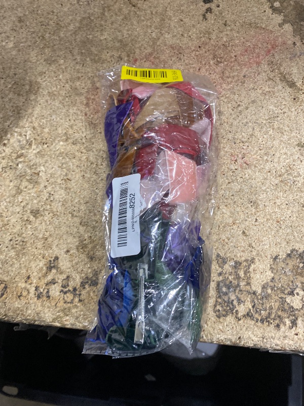 Photo 1 of 10PCS Velvet Bows Hair Clip Ribbon Accessories Ponytail Holder Hair Bow for Women Girls Toddlers Teens Kids