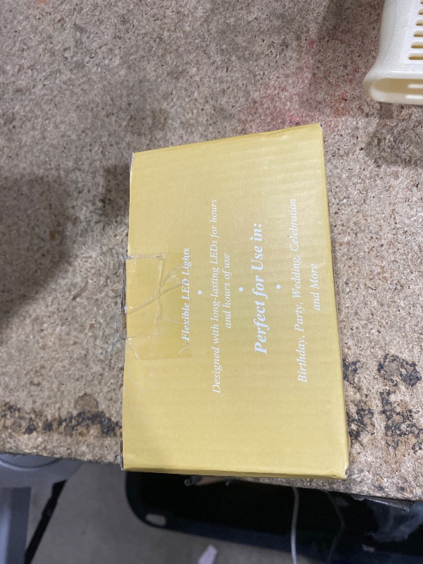 Photo 1 of 2 Pack Christmas String Lights Battery Operated with Timer, 66FT 200 LED Waterproof Twinkle Lights, 8 Modes Fairy Light for Indoor and Outdoor Bedroom Garland Tree Christmas Decorations (Cool White)