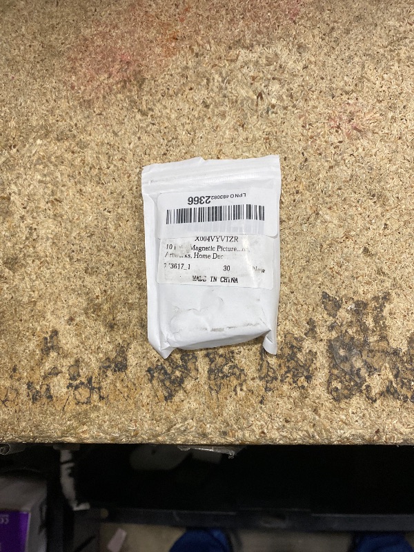 Photo 1 of 10 Pairs Magnetic Picture Hanging Strips, Damage-Free Wall Hanging Strips, Strong Adhesive Fixators for Frames, Photos, Artworks, Magnetic Poster Hanger