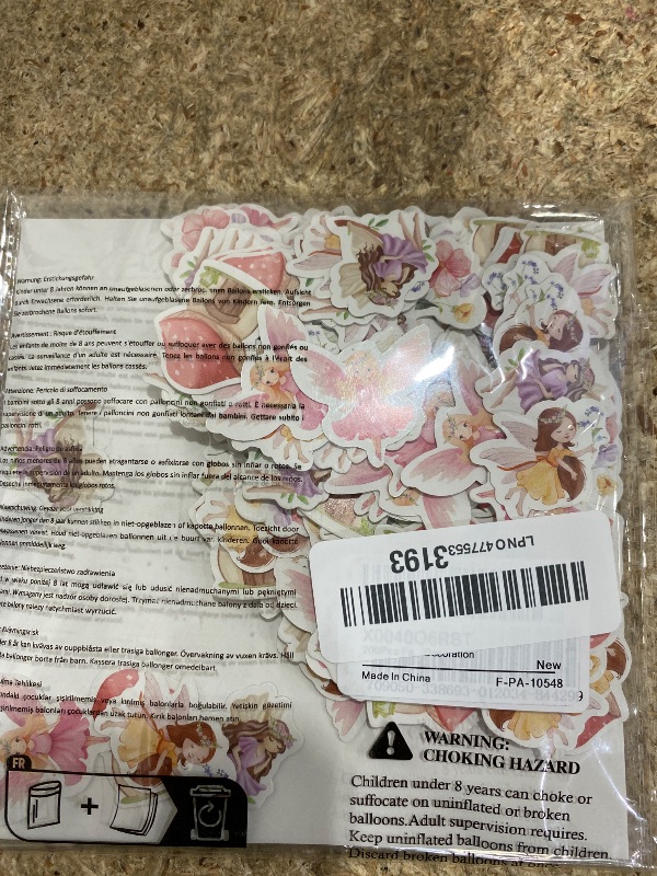 Photo 1 of 200Pcs Fairy Party Confetti Girls, Fairy Theme Table Decoration Confetti Double-sided Printing Pink for Girl Birthday Baby Shower Bridal Shower Wedding Party Decoration