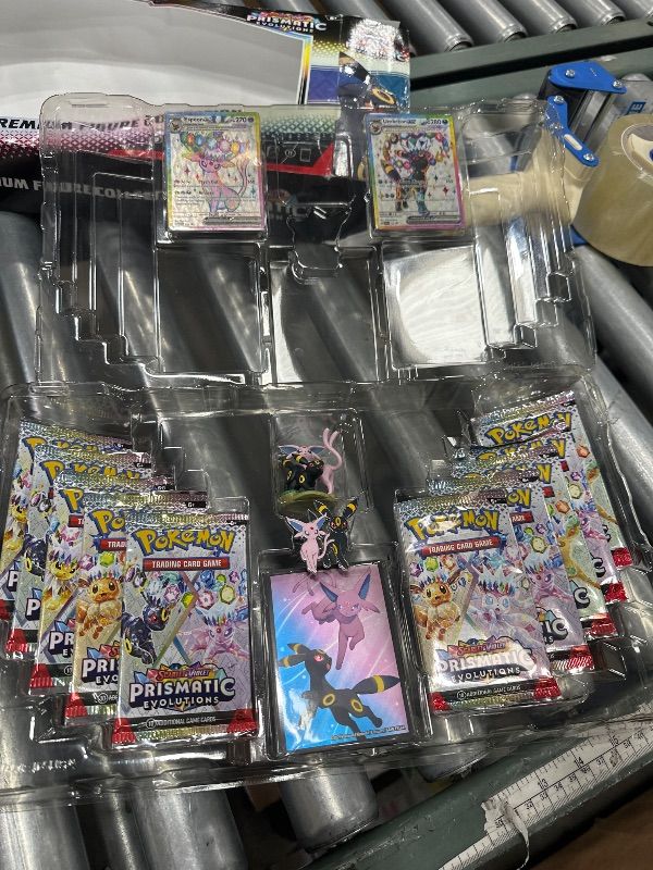 Photo 1 of *** SEE NOTES *** Pokémon TCG: Scarlet & Violet—Prismatic Evolutions Premium Figure Collection