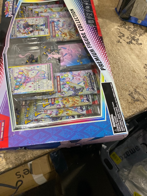 Photo 1 of *** SEE NOTES *** Pokémon TCG: Scarlet & Violet—Prismatic Evolutions Premium Figure Collection