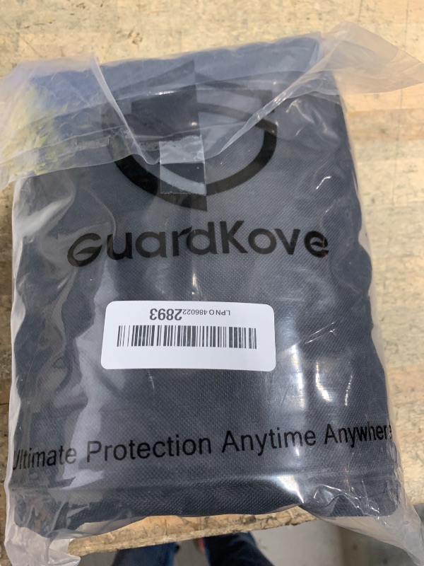 Photo 1 of [Upgraded 1000D Heavy Duty Fabric] 32” Fire Pit Cover Square for 29”- 32” Fire Pit/Table, Waterproof Tear & Fade Resistant Firepit Cover with Buckle, Air Vents, Drawstring (32”L x 32”W x 16”H, Black)