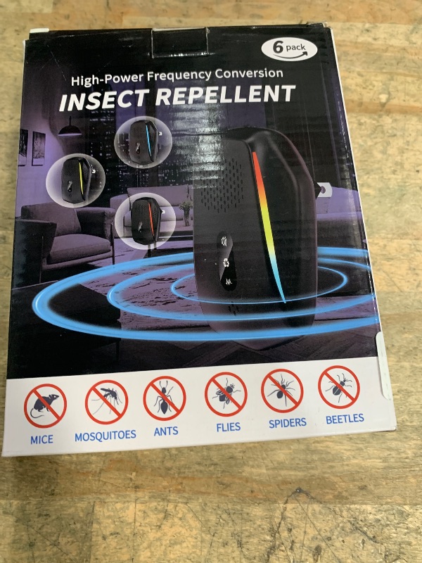 Photo 1 of (2026 Upgraded) Ultrasonic Rodent & Pest Indoor Repeller - Stronger Driving Force, Repellent for Mouse, Mice, Rats, Roaches, Ants, Spiders, Home Plug-in Control Device, 3 Mode Switching