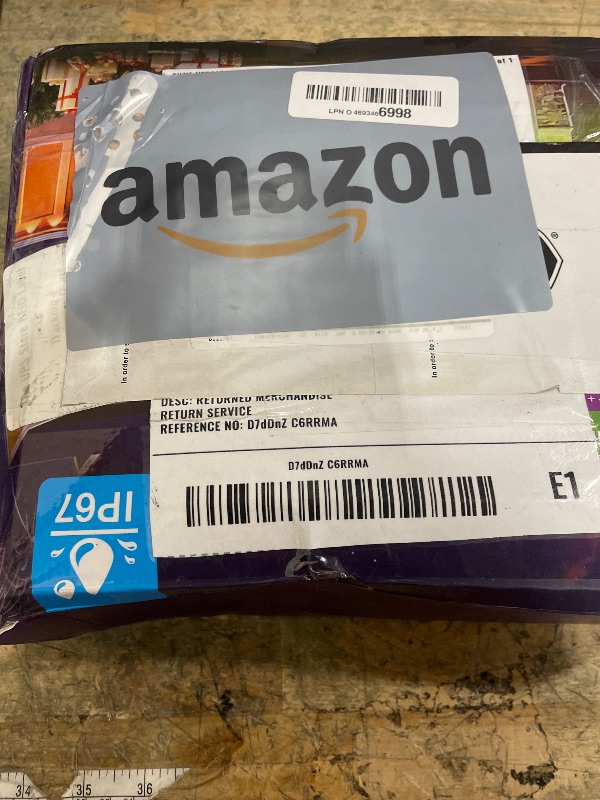 Photo 1 of **************FOR PARTS ONLY- No power supply and remote************
POOFZY Permanent Outdoor Lights for House,200ft RGB+IC Smart Outdoor Decor, 50 Scene Modes,App/Remote Control,for Christmas,Super Bowl,V-Day,Thanksgiving,Daily & Holiday Party Decor