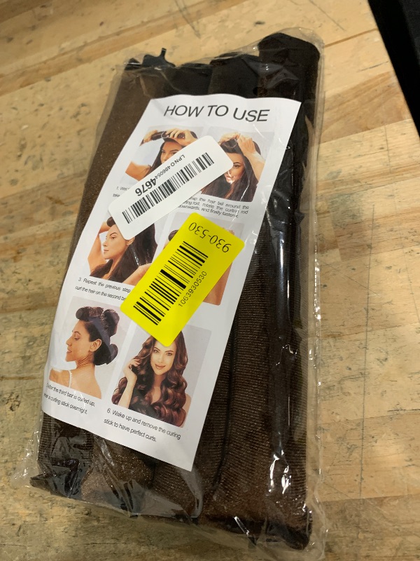 Photo 1 of ?5Pcs? Heatless Hair Curler Overnight Curls with Satin Scarf No Heat Curling Blowout Rod to Sleep In Hair Rollers