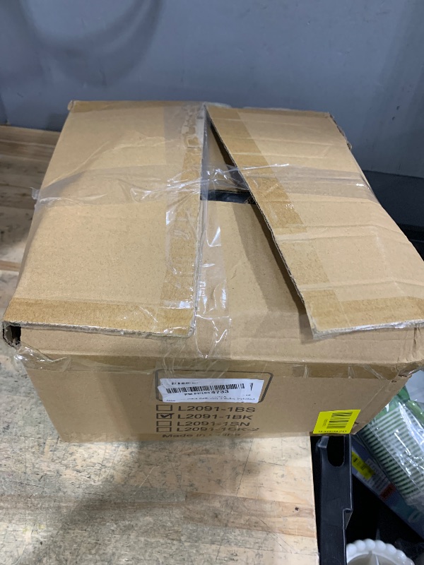 Photo 1 of 19.9 Inch Black Battery Operated Wall Sconces Set of 2, Rechargeable Wireless Wall Lights with Remote & White Fabric Shade, Indoor Not Hardwired Dimmable Wall Lamps for Living Room, 2 Bulbs Included