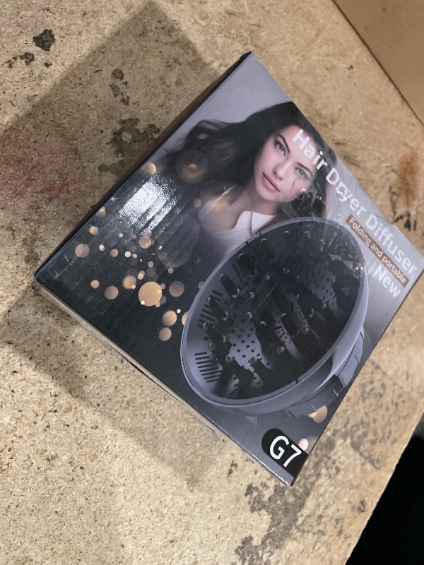 Photo 1 of Hair Diffuser, Diffuser Attachment for Hair Dryer, Hair Diffuser for Curly Hair, Universal Diffuser for 1.4-2.6" Hair Blow Dryer Long Thick Curly Wavy Hair, Hair Attchment for Women, Black