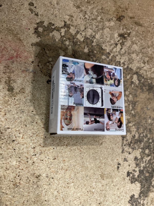 Photo 1 of Kitchen Timers for Cooking, Chef Cooking Timer Clock with Loud Alarm,100% Mechanical Desk Timer - No Batteries Required - Magnetic Backing, Exquisite Stainless Steel Body - Countdown Reminder Magnetic