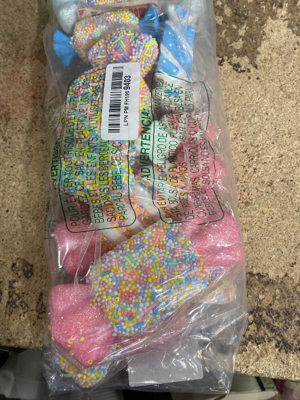 Photo 1 of 10 Pcs Pastel Candy Land Christmas Ornaments Set, Assorted Cute Macaron Color Candy Dessert Hanging Pendant Decorations for Xmas Tree, Kids Birthday Party, Home Holiday Decor Supplies