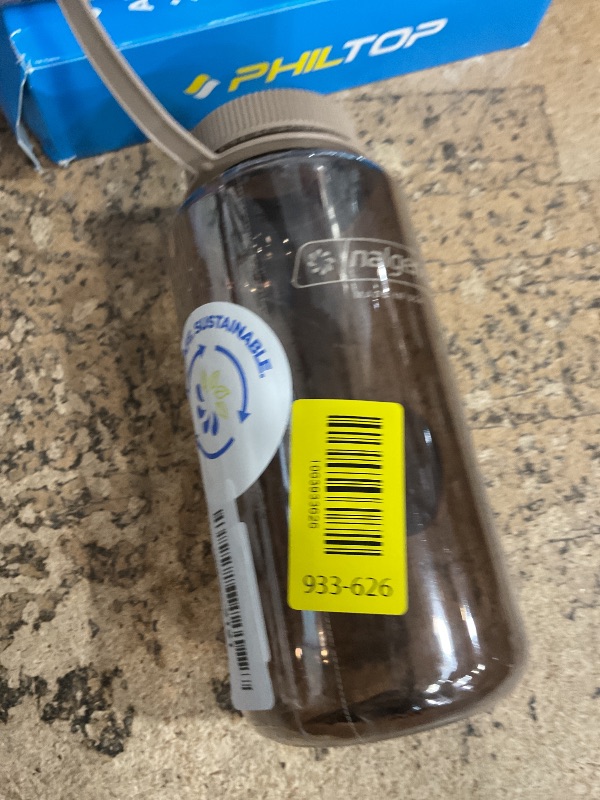 Photo 1 of **VERY DIRTY*** Nalgene Leak Proof Tritan BPA-Free Water Bottle - 32 oz Wide Mouth - Made in the USA for Outdoor Use & Daily Hydration (Mocha)