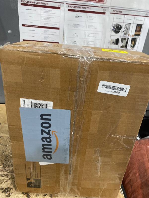 Photo 1 of *FOR PARTS ONLY* Homeiju Entryway Table with Storage, 3-Tier Console Table 31.5" Width, Industrial Sofa Table with Open Shelves, Foyer Tables for Entryway, Hallway, Kitchen, Living Room and Bedroom, Light Coffee