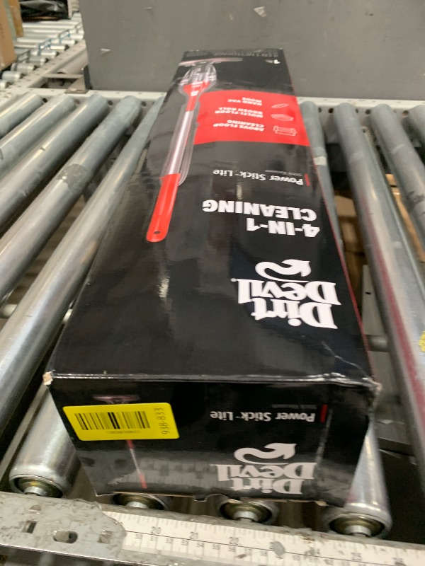 Photo 1 of ***missing attachments***Dirt Devil Power Stick Lite 4-in-1 Corded Stick Vacuum Cleaner, for Rugs, Hard Floor, Upholstery, Lightweight, Attached Hand Vacuum, Small Spaces, SD22030