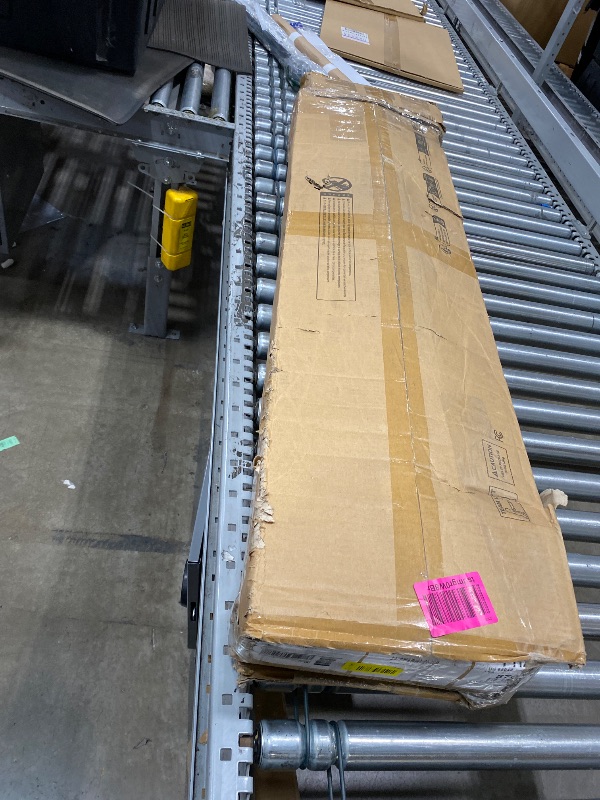 Photo 1 of **PARTS ONLY** Seang Standing Desk with Drawer, 55" x 24" Height Adjustable Stand Up Desk, 3 Memory Height Settings with Cable Grommets & Storage Hooks, Ideal for Home & Office, Nature