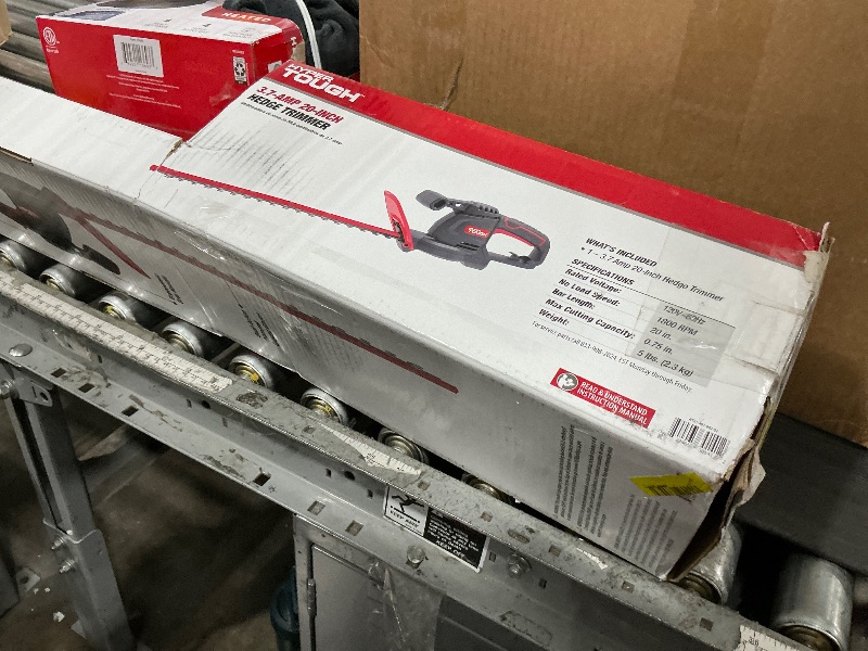 View 4 of (MISSING) Hyper Tough 3.7-Amp 20 in. Corded Electric Hedge Trimmer HT21-401-002-02 [New]