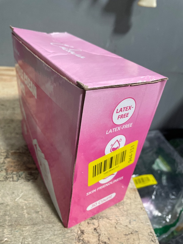 Photo 1 of (30-Pack) Calvana White Drip Sticks for Females, Drip Stick Absorbing Sponge, Awkward Essentials, Soft and Comfortable Design, Long Handle Easy Grip, Individually Packaged, 6-Petal Flower Shape