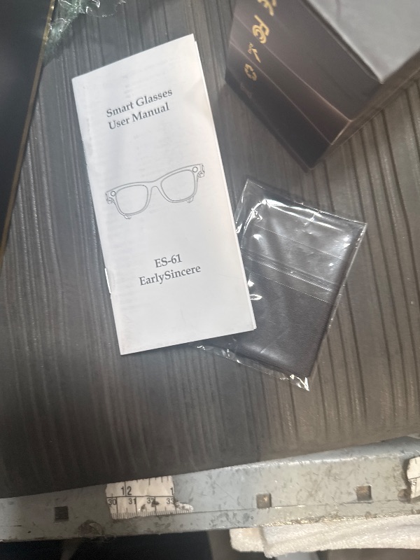 Photo 1 of 2026 Upgraded – Smart Camera Glasses, 8MP Resolution Supporting 1080P HD Video Recording, Supports Photo/Video/Audio Recording, 410mAh Battery, with AI Assistant/AI Translation/Bluetooth Calling