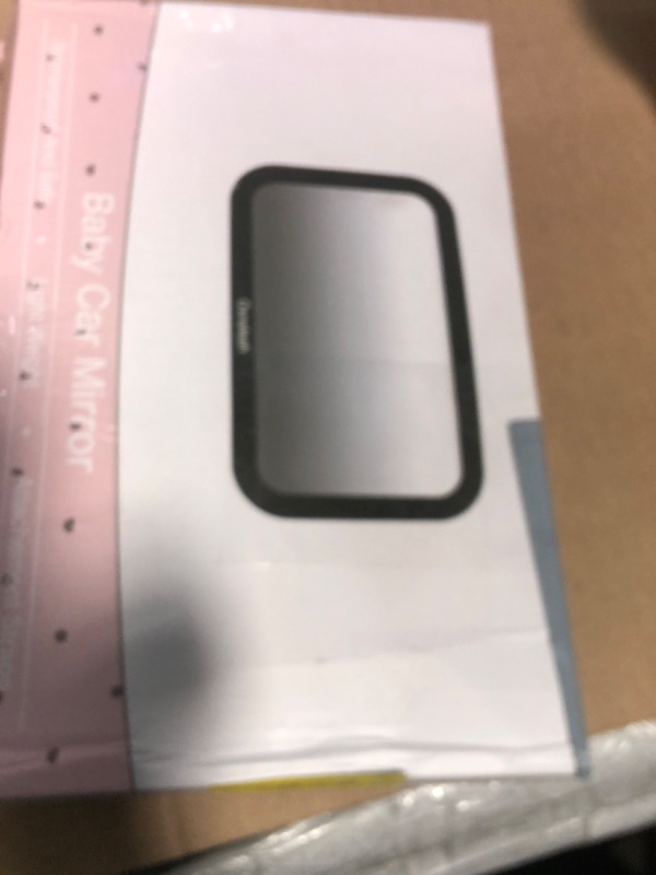 Photo 1 of (SEE NOTES) Oxnaleah Car Mirror for Baby,Shake proof,Shatterproof Baby Car Mirror for Safe Travel, 360° Rotation, Clear Wide View, Easy Install, Perfect