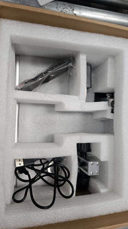 Photo 1 of ***MISSING HARDWARE***Andonstar AD407 Pro 3D HDMI Soldering Digital Microscope with Pro Metal Stand 4MP UHD and 7 inch Adjustable LCD Screen USB Video Microscopes for Phone Repairing SMT SMD DIY