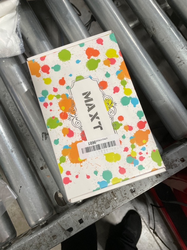 Photo 1 of 1.25 Inch Ceramic Tourmaline Curling Wand - Dual Voltage Hair Curler for Long-Lasting Curls & Waves with 5 Heat Settings, Heat-Resistant Glove & Clips Included