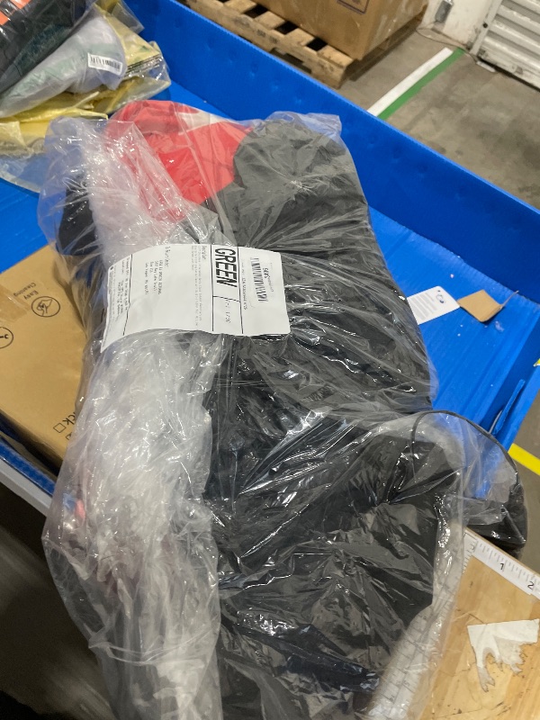 Photo 1 of 12 FT Christmas Inflatables Santa Claus Outdoor Decorations Blow Up Yard Sitting Santa Claus with Built-in LEDs for Holiday Xmas Garden Lawn Decor