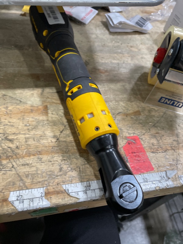 Photo 1 of 1/2 Inch Cordless Ratchet Wrench Compatible with DeWalt 20V Max Battery, 74Ft-Lbs (100N.m) High Torque, Brushless Motor, 0-400RPM Variable Speed, 7 Sockets, 1/2" to 3/8" Adapter, 3" Extension Bar