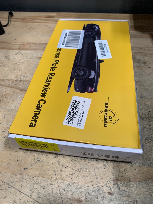 Photo 1 of AOCISKA License Plate Frame Backup Camera, Rear View Camera with 8 LED, 170° Viewing Angle Night Vision Car Camera,Waterproof Backup Camera Vehicle Universal for Car,SUV,Truck