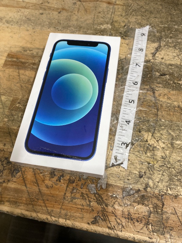 View 2 of **LOCKED**Apple iPhone 12 mini (256GB, Blue) [Locked] + Carrier Subscription