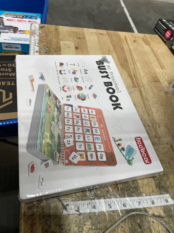 Photo 1 of **FACTORY SEALED** Freebear Busy Book for Toddlers Preschool Learning Activities Resources Autism Sensory Montessori Toys for 2-3 Year Old,Travel Toys, Gifts for Girls and Boys 4 5 6 Years (Animal World)