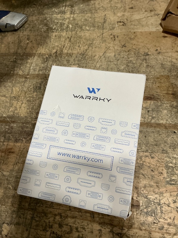 Photo 1 of Warrky PSVR2 PC Adapter, PSVR2 Accessories [Aluminum Shell, Upgraded IC] Compatible with PSVR2, AR Glasses, Portable Monitor, DP 1.4 Cable 15W AC Power Supply Included - Black