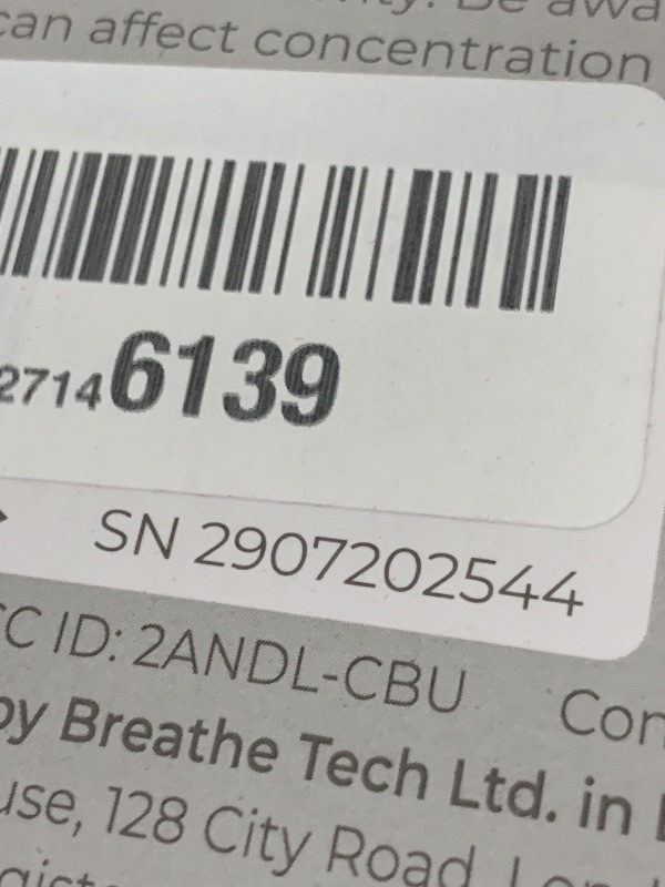 Photo 1 of ***FACTORY SEALED***
BREATHE Airmonitor Plus: Smart Air Quality Monitor Indoor - 8-in-1 CO2 Meter, Formaldehyde Detector, VOC Meter, PM1/2.5/10, Temperature & Humidity - Air Quality Tester for Home with App