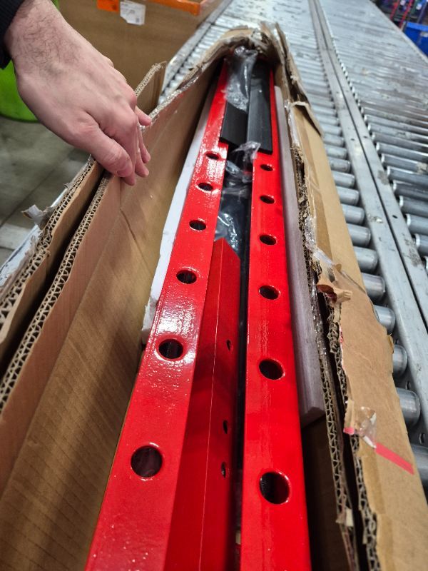Photo 1 of ******************FOR PARTS ONLY- MISSING PARTS****************
Hydraulic Shop Press,20 Ton H-Frame Garage Floor Adjustable Shop Bearing Press with Stamping Plates to Bend, Straighten, Or Press Parts, Install Bearings & U-Jointsess