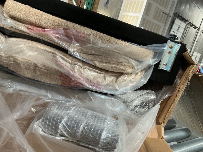 Photo 1 of ***PARTIAL SET UNKNOWN BOX OF SET***Welzona 103" Sectional Couch, Locked-in Modular Sectional Sofa, Wood Frame Couches for Living Room, 22" Deep Seat L Shaped Couch with Ottoman Chenille Cloud Sofa Tool-Free Setup Sofas for Living Room