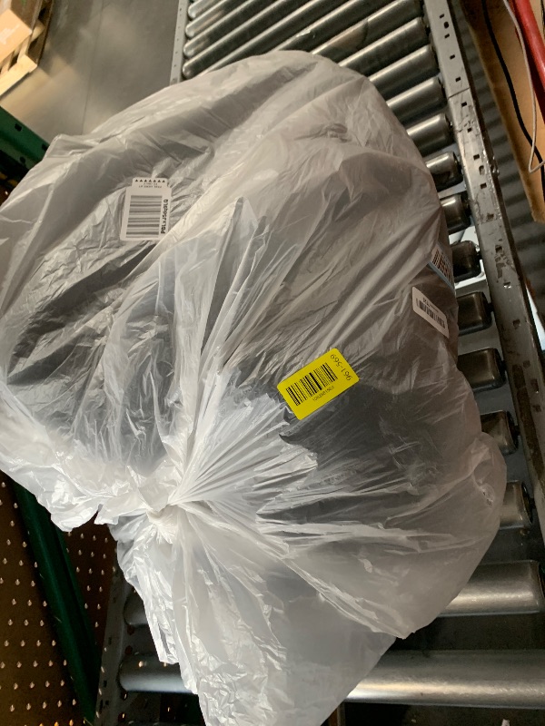 Photo 1 of [WindscreenSupplyCo] 60-70% 12 FT X 24 FT Mesh Tarp/Shade Cloth 9-Needle Knitted Heavy Duty Black with Grommets for Green House, Garden, pergola, Pools, Dump Truck - MT1224BLKX1