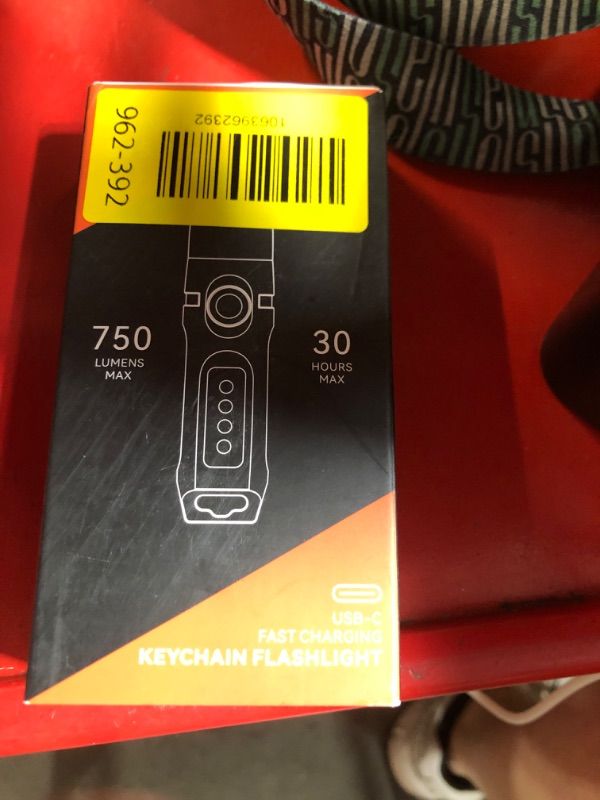 Photo 1 of ***MISSING PARTS***
TUNENGE S15Pro Keychain Flashlight,750 High Lumen EDC Pocket Flashlight with Clip,USB C Rechargeable Mini Flashlight with Magnet,Suitable for Hiking, Camping, Repair(Black)