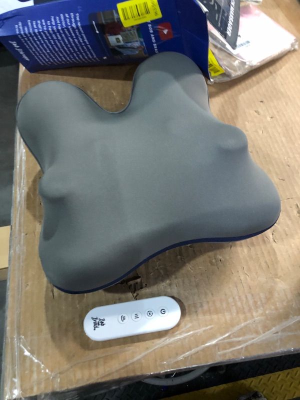 Photo 1 of ***MISSING PARTS***
BOB AND BRAD Back Massager with Heat and Remote, EZBack Plus Shiatsu Massage Pillow with 3 Level, Kneading Deep Tissue Massage for Neck, Shoulder, Leg, Upper & Lower Back Pain Relief, FSA Eligible HSA