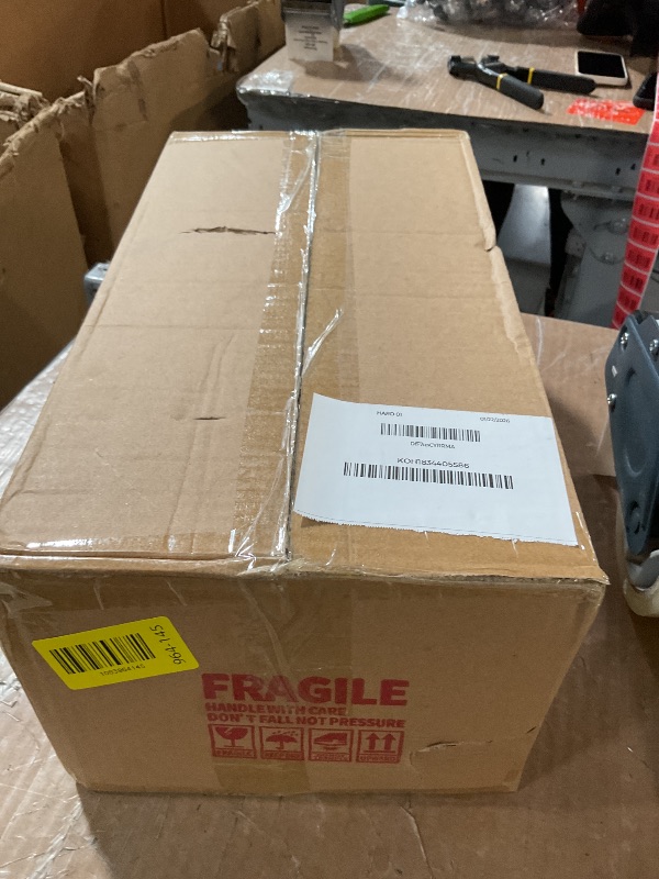 Photo 1 of ***Missing All The Caps*** KEYWING 18 Pack 8oz Amber Glass Boston Round Bottles with Airtight Poly Cone Caps, Perfect Dispensing Bottles for Homemade Vanilla Extract, Syrups, Essential Oils, Holiday & Christmas Gift