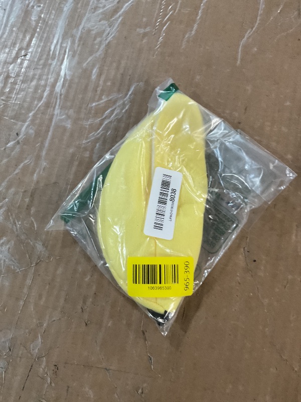 View 2 of 1 Pack Hamster Hanging House Hammock Banana Design Cotton Cage Sleeping Nest Suitable for Small Pet Bed Cage Swing (Color : Yellow)