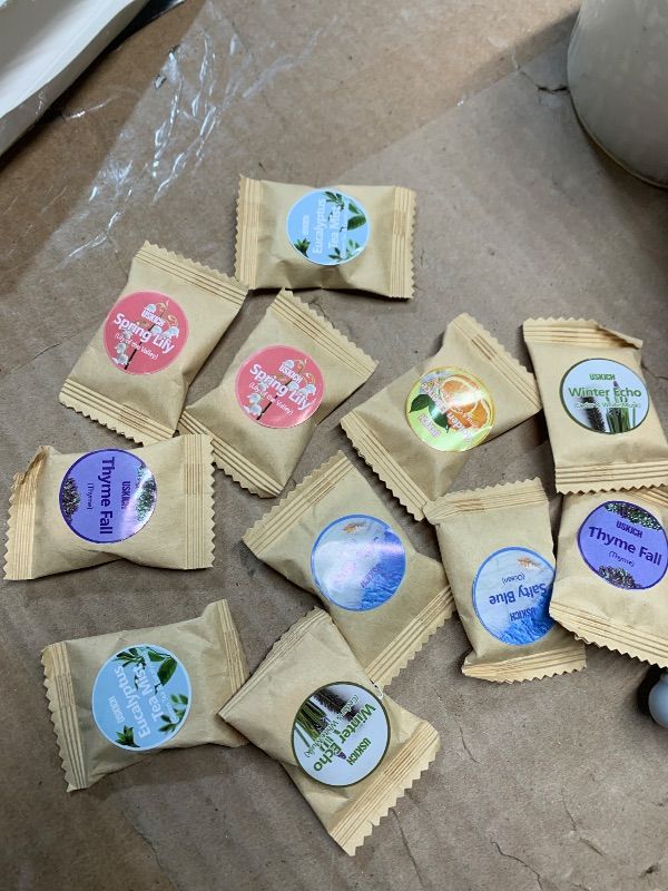 Photo 1 of **MISSING ONE** USKICH Foaming Hand Soap Tablet Refills -12Pack | Eco Friendly Products & Cleaning Supplies | Variety Fragrance Soap Refills Tablets for Using With Foaming Hand Soap Dispenser (12 x 8 Fl oz bottles)