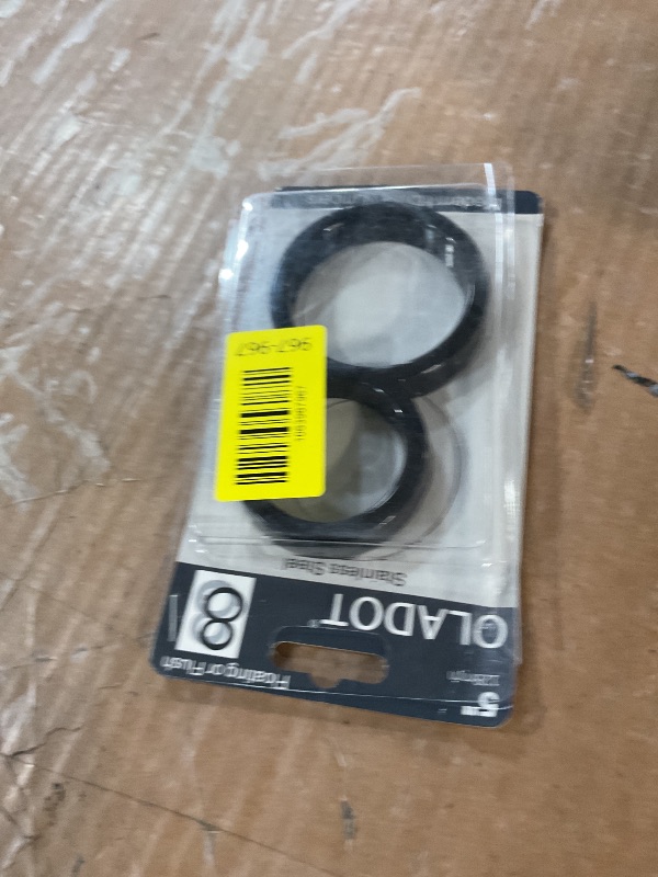 Photo 1 of ***MISSING PARTS***
5" Stainless Steel Floating House Number, Metal Modern House Numbers, Mailbox Decor Number with Nail Kit, Coated Black, 911 Visibility Signage (8)